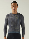 Givelo Mens G90 Light Charcoal Long Sleeve Jersey