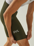 Givelo Mens Ultra High Density Pro Olive Bib Shorts Bib Shorts Givelo 
