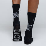 Givelo Unisex ACID Black Socks