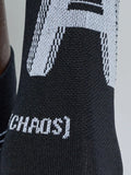 Givelo Unisex Chaos Black Socks Socks Givelo 