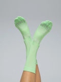 Givelo Unisex Lime Socks