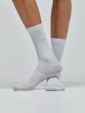 Givelo Unisex Modern Classic Cool Grey Ribbed Socks