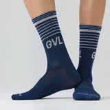 Givelo Unisex Navy Lines Socks