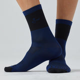 Givelo Unisex Oxford Blue Socks - Block