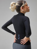 Givelo Womens G.90 Thermal Black Jersey Thermal Long Sleeve Jersey Givelo 
