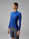 Givelo Womens G.90 Thermal Royal Blue Jersey Thermal Long Sleeve Jersey Givelo 