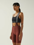 Givelo Womens Lacefly Terracotta Bib Shorts