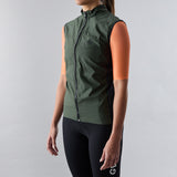 Givelo Womens Military Green Windproof Gilet Gilets Givelo 