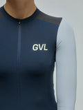 Givelo Womens Modern Classic French Navy Jersey Long Sleeve Jerseys Givelo 