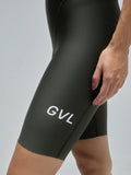 Givelo Womens Ultra High Density 2.0 Olive Bib Shorts Bib Shorts Givelo 