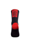 Obbi Unisex Black-Red Socks Socks Obbi 