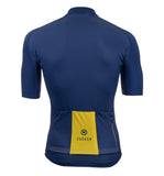 Pacto Mens Blue Yellow Carbon 2021 Short Sleeve Jersey Jerseys Pacto 