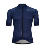 Pacto Mens Navy Blue Carbon Short Sleeve Jersey