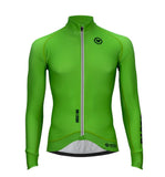 Pacto Mens Winter Green Carbon Thermal Long Sleeve Jersey