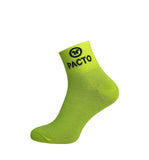 Pacto Unisex Medium Socks Socks Pacto Fluorescent Yellow 
