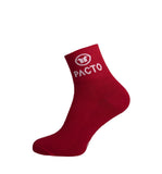 Pacto Unisex Medium Socks Socks Pacto Red 