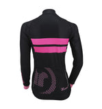 Pacto Womens Black-Pink Laser Long Sleeve Jersey Long Sleeve Jerseys Pacto 